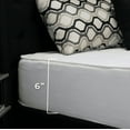 thumbnail image 3 of Twin XL size Mattress - 6 Inch Cool High Density Comfort Organic Foam Mattress - Breathable - Euro Top - Medium Firm - Oliver & Smith, 3 of 5