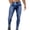 Blue, variant on Male Jeans Skinny Stretch Denim Pants Tapered Jeans Pants