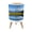 Color 1, variant on Small Trash Can with Lid Serene Autumn River Landscape Golden Trees Reflection 1.8 Gallon Dog Proof Trash Can Round Garbage Can Waste Bin Wastebasket for Bathroom Bedroom Living Room