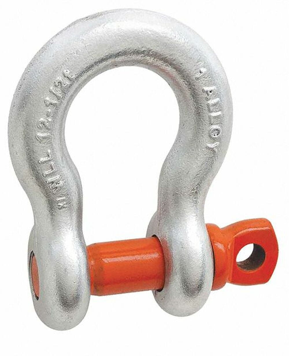 CAMPBELL Chain 5430635 543-0635 3/8In 1T 2000# Chain Shackle Screw Pin Galv USA! 
