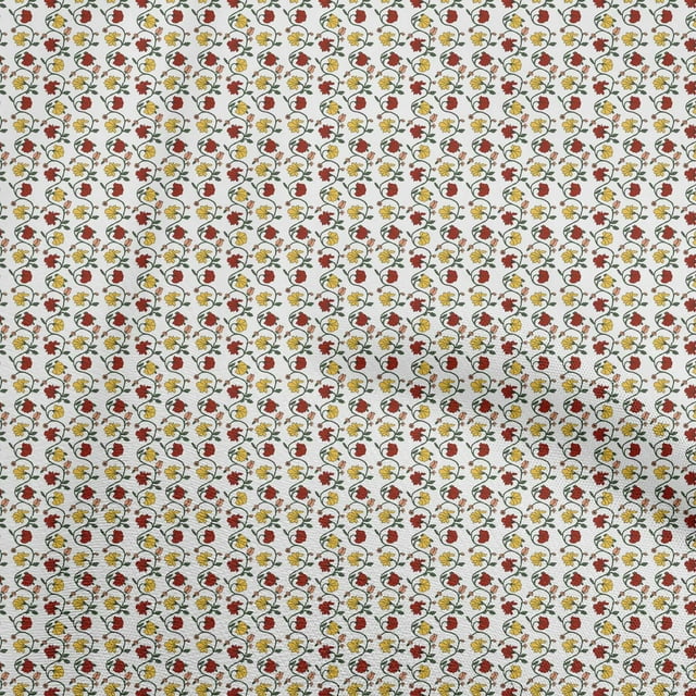 oneOone Silk Tabby Red Fabric Asian Block Craft Projects Decor Fabric Printed By The Yard 42 Inch Wide