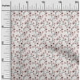 thumbnail image 2 of oneOone Silk Tabby White Fabric Floral Diy Clothing Quilting Fabric Print Fabric By Yard 42 Inch Wide, 2 of 4