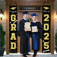 thumbnail image 5 of Moocorvic Graduation Door Banner Set for Doorway Porch Yard, Class of 2025 Congrats Grad Theme Decor Outdoor Indoor Front Door Wall Welcome Sign Prom Party Decorations, 5 of 6