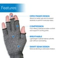 thumbnail image 3 of RMS Arthritis Glove (Large) Compression Hand Glove for Osteoarthritis, Rheumatoid & Carpal Tunnel, 3 of 5