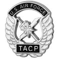 thumbnail image 3 of Air Force Tactical Air Control Party TACP Beret Badge Regular Size Mirror Finish, 3 of 6