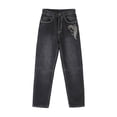 thumbnail image 4 of Jeans for Men Hop Baggy Street Dance Skateboard Denim Jeans with Pockets Trendy Loose Fit Casual Mens Pants, 4 of 4