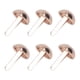 thumbnail image 4 of Clavos con cabeza de hongo, 200 piezas, adornos decorativos con cabeza de clavo, adornos decorativos con cabeza de clavo, pasadores con cabeza de clavo, máxima comodidad, 4 of 14