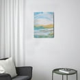 thumbnail image 3 of 12x16 inch Canvas Print of Abstract Modern Blue Ocean - Wall Art that Breathes Coastal Life into Home Décor, 3 of 7