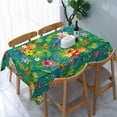 thumbnail image 6 of Pineapple Tablecloths Polyester Table Cloth for Kitchen Dinning Table Washable Tropical Table Cover for Parties Wedding Picnic, 6 of 6