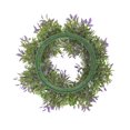 thumbnail image 1 of Lavender Simulation Garland Ring Field Pendant Door Knocker  Wreath, 1 of 6