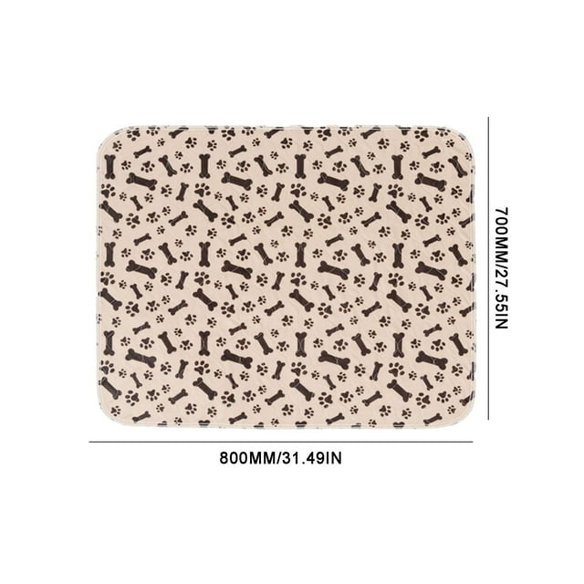 Tapis 70x80cm Tapis de Toilettage pour Animaux avec Peigne, Étanche et Anti-Odeurs, Facile à Nettoyer et à Réutiliser (1 Pcs) Rkxzt