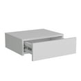 thumbnail image 3 of Nightstand : Wall-Mounted Floating Bedroom Nightstand, White, 3 of 7