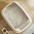 thumbnail image 5 of Cat Litter Box Small Size Pet Sandbox for Kitty Anti-Splash Cats Toilet, 5 of 6