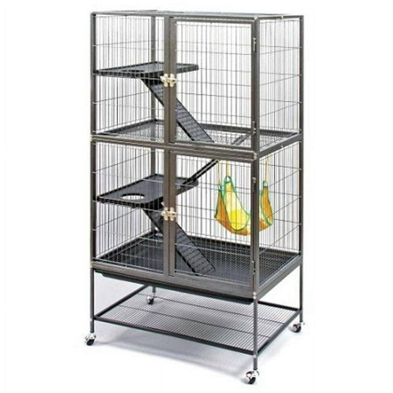 Prevue Pet Products Frisky Ferret Cage with Stand, Brown