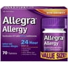 Allegra 24 Hour Allergy Tablets 70 ea (Pack of 6)