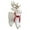 Red scarf, variant on Christmas Deer Statues Xmas Reindeer Desktop Decor Elks Plush Deer Figurine for Christmas Holiday Decoration