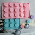 thumbnail image 4 of Cake Mold Forme de Colonne Ronde Réutilisable Pratique Démoulage 15 Trous Silicone Outil de Cuisson Cake Mold pour les Cadeaux, 4 of 8
