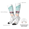 thumbnail image 4 of Balery Summer Gnome,Cute Gnome Calcetines novedosos Calcetines deportivos Calcetines hasta la rodilla Calcetines de algodón Calcetines originales y geniales, 4 of 6