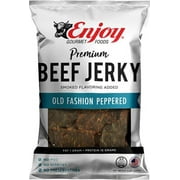 Enjoy Old Fashioned Peppered Beef Jerky 8oz Resealable Bag