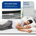 thumbnail image 6 of PayLessHere 6 Inch Hybrid Mattress with Innerspring and Foam/Fiberglass Free/Medium Firm Spring Mattress/Queen Size Mattress in a Box/CertiPUR-US Certified/Cool Sleep Pressure Relief …, 6 of 8