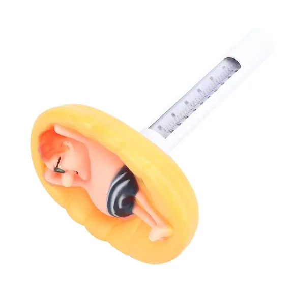 Cute Floating Pool Thermometer Temperature Meter Compatible For Outdoor Indoor Swimming Pools Spa