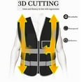 thumbnail image 3 of Gilet de Sécurité Réfléchissant Haute Visibilité Gilet de Course Équipement Réfléchissant Ajustable pour Marche, Jogging, Randonnée, 3 of 5