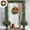 Red _E, variant on EWASWON Christmas 12 Inch Red Artificial Christmas Wreath - Front Door Hanging Decor for Holiday Decoration