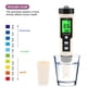 thumbnail image 5 of Medidor de pH digital PH ORP H2 Probador de monitor de calidad del agua de temperatura MABOTO con luz de fondo, 5 of 7