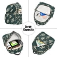 thumbnail image 5 of FORMRS Mini Backpack Purse for Women Travel Daypack Casual Shoulder Bag, Beige Leaves, 5 of 7