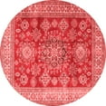 thumbnail image 1 of Ahgly Company Indoor Round Persian Red Traditional Area Rugs, 4' Round, 1 of 4