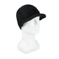 thumbnail image 6 of Jessica Simpson Women's Cable Knit Newsboy Beanie Hat with Brim, 6 of 6