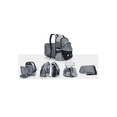 thumbnail image 3 of Mochila Transportadora Para Perros/Gatos Expandible, Gris/Negro, 3 of 3