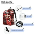 thumbnail image 5 of Dra_gon Ball Backpack Canvas Casual Lightweight Backpack Fashion Travel Backpack Laptop Backpack 17.7 Inch And15.7inch, 5 of 7