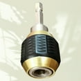 thumbnail image 1 of PTOOTP Adaptateur de Mandrin Doré Lot de 1 pour Perceuses à Impact et Perceuses Électriques, 1 of 8