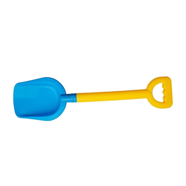 Pala de playa de plástico con mango de madera, juguete infantil para jugar en la arena, parque, jardín, regalo para Pala de playa de plástico con mango de madera, juguete infantil para jugar en la arena, parque, jardín, regalo para