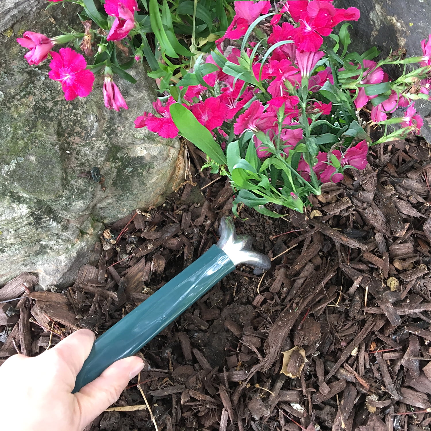 Tierra Garden Trake - Combination Trowel and Rake Garden Hand Tool