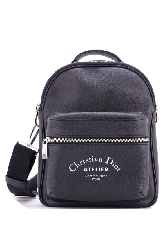 Pre-Owned Rider Backpack Leather Mini By Rebag