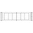 thumbnail image 2 of vidaXL Outdoor Dog Kennel Galvanised Steel 36.3 m², 2 of 4