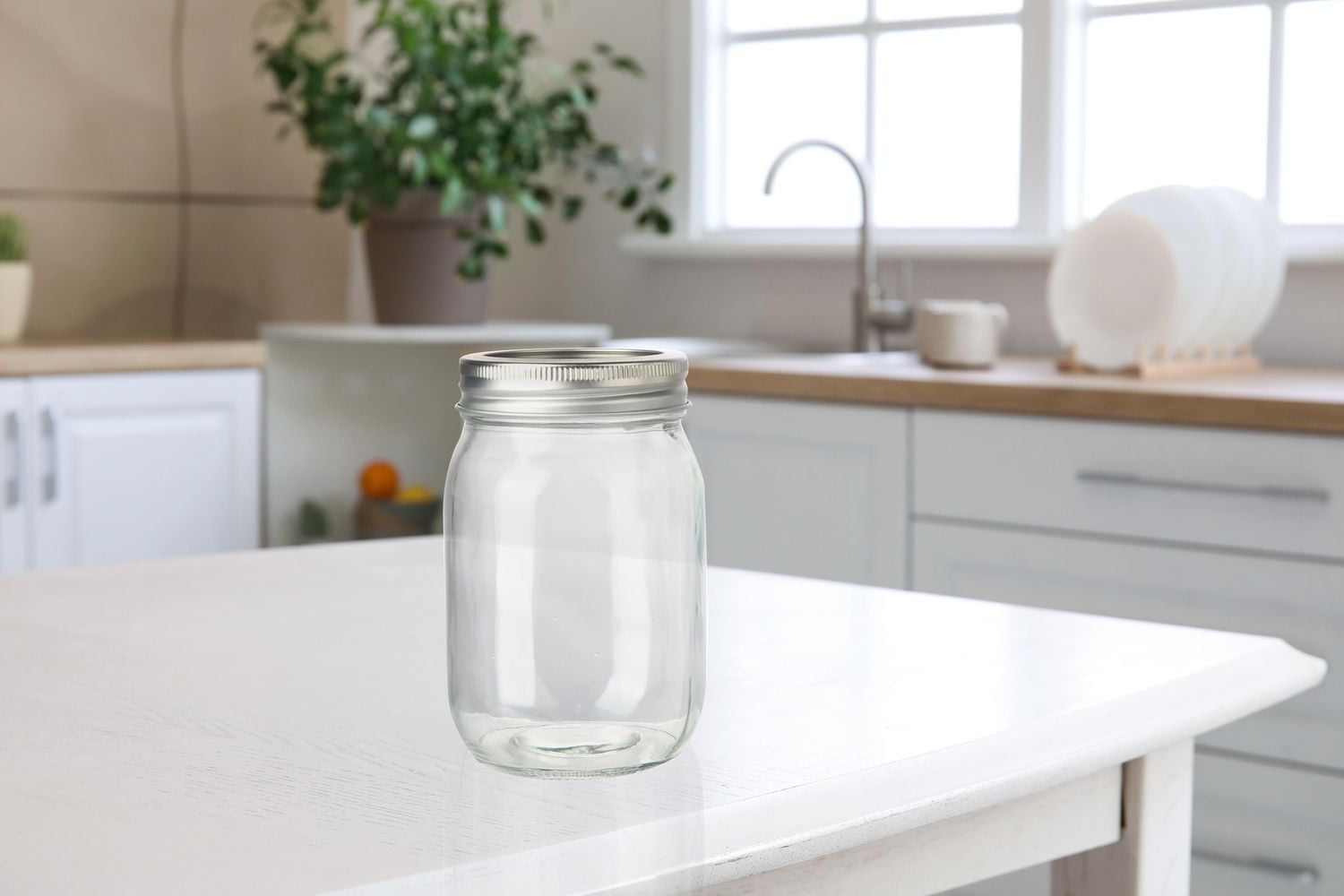 Mainstays Pots En Verre Clair, 500ml, 36 Pièces Pot en verre