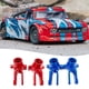 thumbnail image 2 of Bloque De Dirección Bewildely 2 Uds Para ARRMA 1/8 Coche Deportivo Plano Azul, 2 of 6