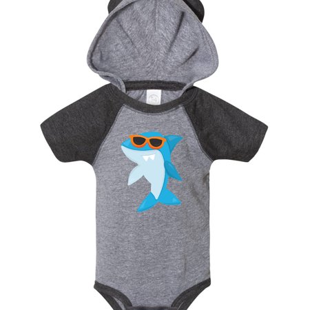 

Inktastic Cool Shark Shark Wearing Sunglasses Cute Shark Gift Baby Boy or Baby Girl Bodysuit