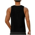 thumbnail image 4 of GERsome Men's Workout Tank Tops Round Neck Gym Sleeveless Muscle T Shirts Summer Loose Fit Activewear S-2XL, 4 of 7