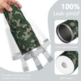 thumbnail image 5 of Camouflage 30oz Handheld Travel Tumbler with Handle – Double Wall Stainless Steel Insulated Cup, Flip Straw Lid, Leak-Proof & BPA-Free for Hot and Cold Drinks – Durable Coffee & Juice Mug White, 5 of 6