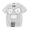 thumbnail image 1 of Camiseta de Ropa de Deporte Impresa Hombre Ajuste Confortable Informal Blanco jinwen  Camiseta de hombre de moda, 1 of 8