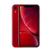 Angle View: Verizon Apple iPhone XR 256GB, (PRODUCT)RED
