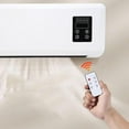 Tall Rotating Hover Bedside Fan Sleeping Clip on with Battery Desk Fan with Small Space Ac