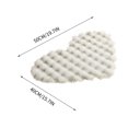 thumbnail image 2 of PEONAVET Bedroom Rug Bubble Pile Cream Style Living Room Heart Rug Single Sofa Coffee Table Rug Cloakroom Makeup Cushion Rugs, 2 of 5