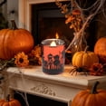 thumbnail image 4 of Pumpkin Glass Votive Candles, Warm Pumpkin Fall Candle Gift for Women Men, Glass Jar Candle Decoration for Thanksgiving Halloween Holidays, 4 of 6