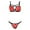 Red, variant on Lolmot Women 2 Piece Lingerie Corset Lace Free Wire Racy Muslin Sleepwear Underwear Tops+Briefs Nightwear Nightgowns Nightshirts