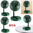 thumbnail image 1 of JShteea Ventilador Plegable Escritorio 2000 Mah Ventiladores Telescópicos USB Portátiles para El (verde), 1 of 6